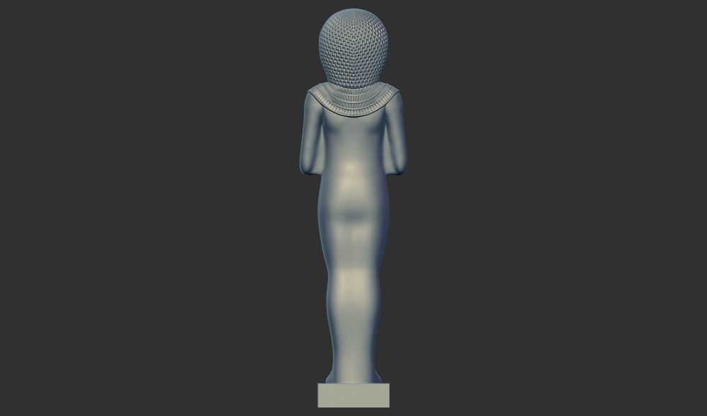 Ushabti of Tutankhamun statue 3d printable model 3D print model_17