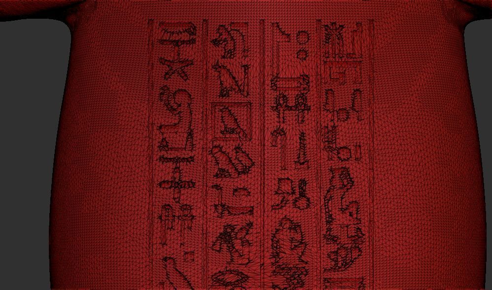 Ushabti of Tutankhamun statue 3d printable model 3D print model_21