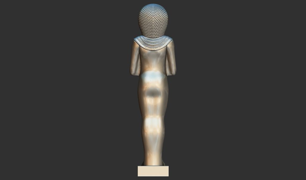 Ushabti of Tutankhamun statue 3d printable model 3D print model_6