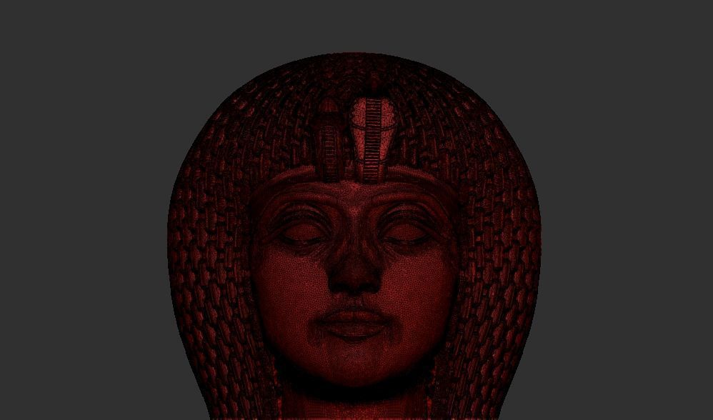 Ushabti of Tutankhamun statue 3d printable model 3D print model_20