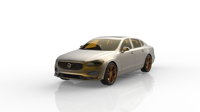 Volvo S90 Free 3D print model