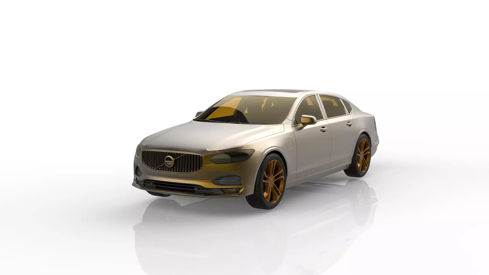 Volvo S90 Free 3D print model