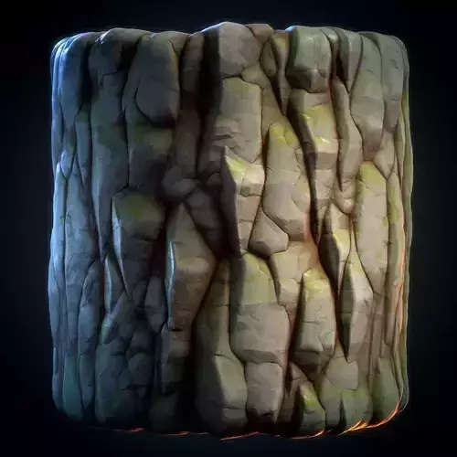 cliff rock stylized - VOL 06 - SBsar - Maps