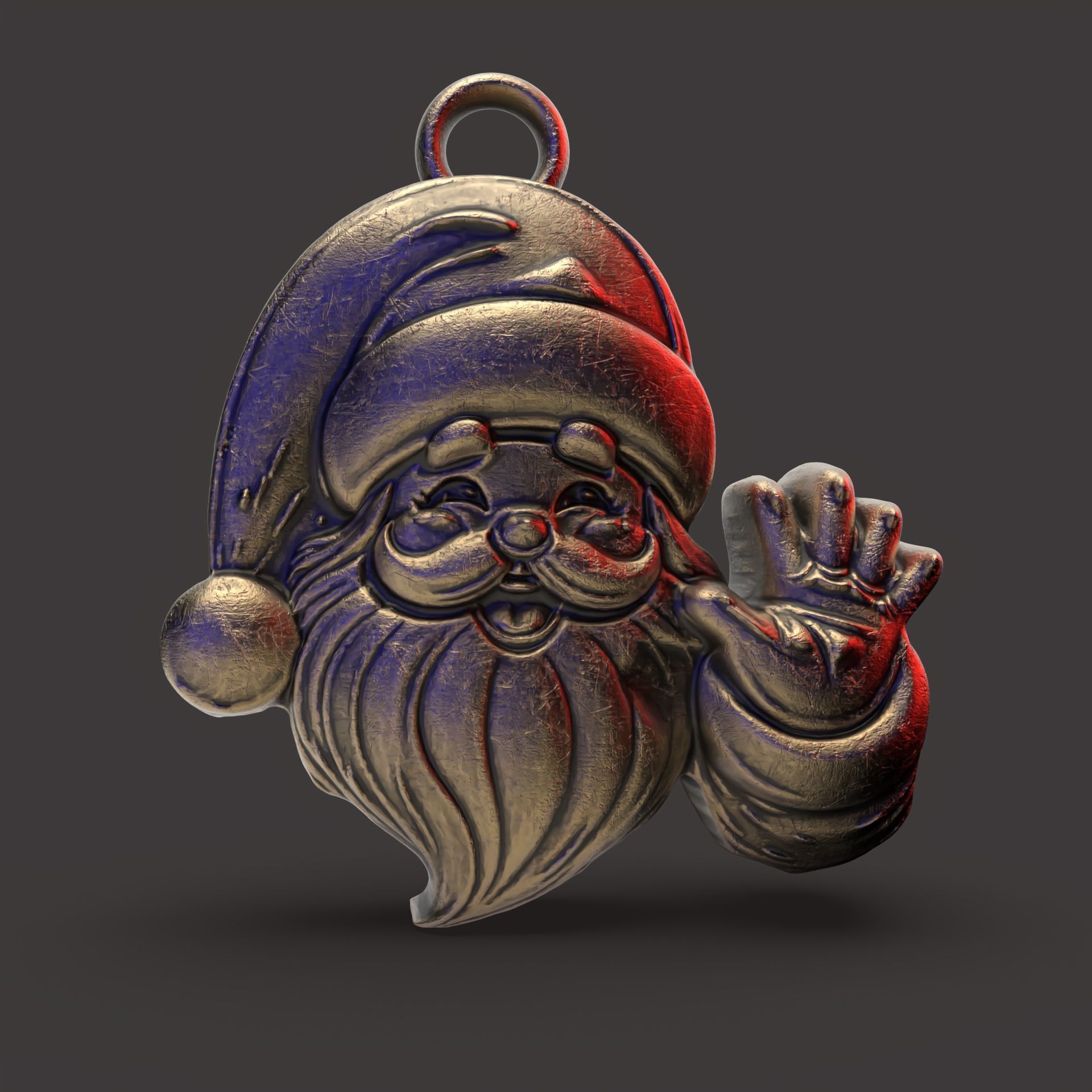 Two side sanda decor 3D print model_1