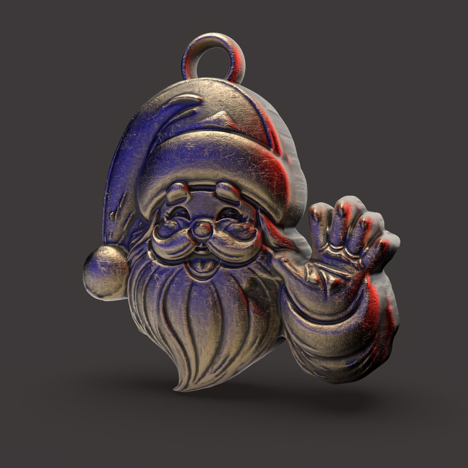 Two side sanda decor 3D print model_2