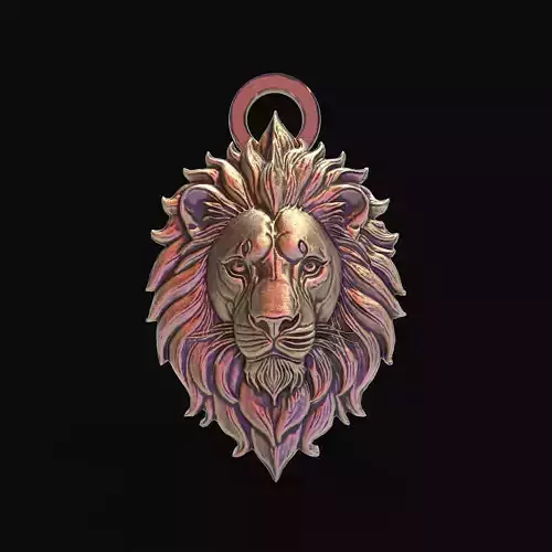 Lion pentant 3dmodel