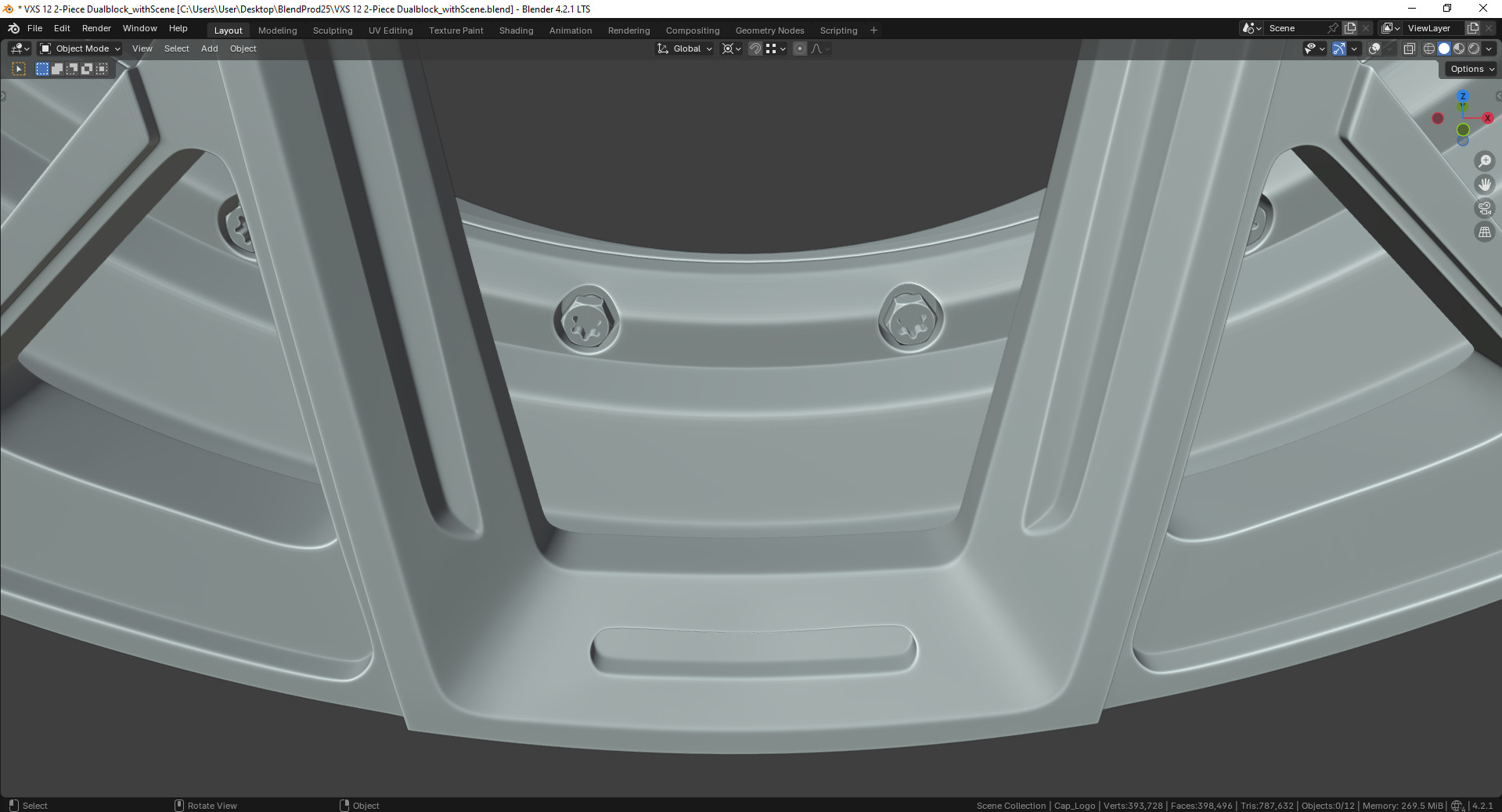 VXS 12 2-Piece Dualblock Rim 3D model_11