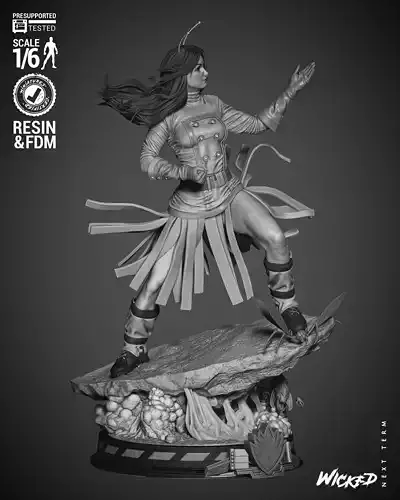 Wicked Marvel Mantis Sculpture