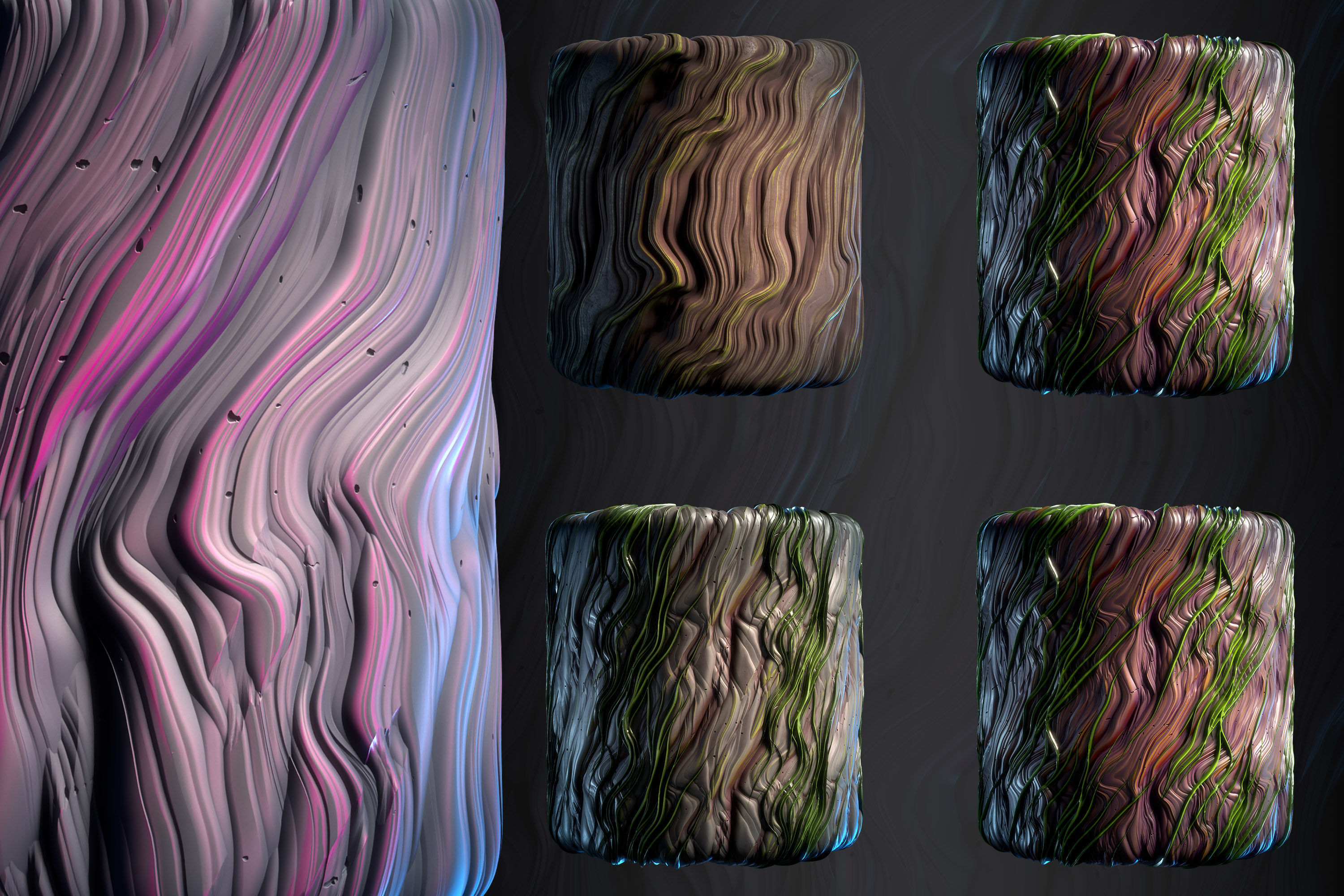 Tree Bark - Vol 04 - SBsar - Maps Texture_3