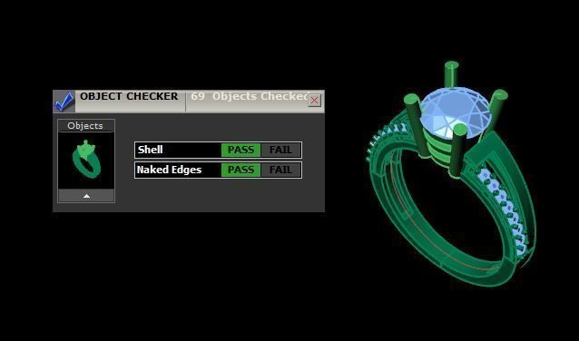 beautiful ring for daimond 3D print model_21