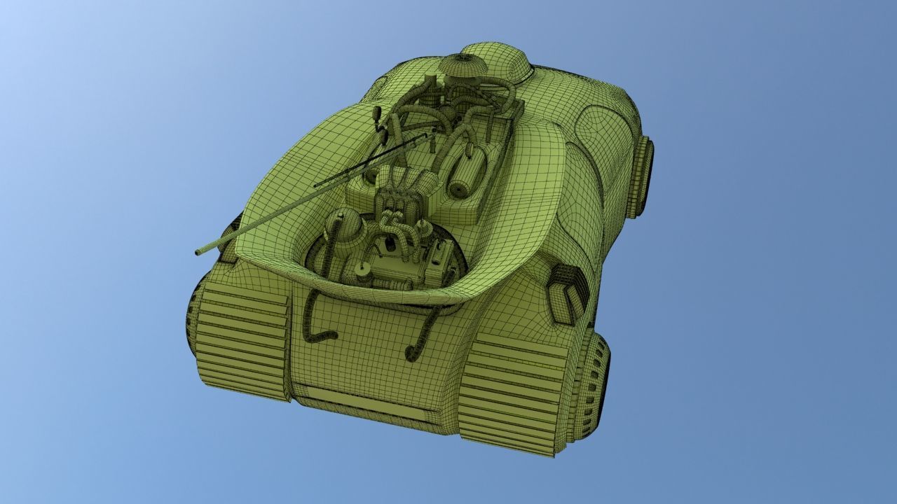 Hill Valley Police Car 2015 3D model_26