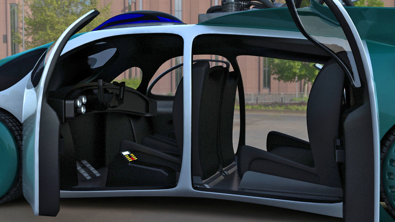 Hill Valley Police Car 2015 3D model_10