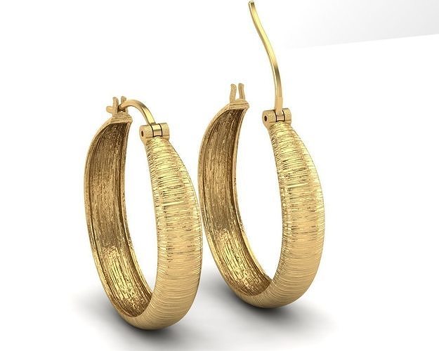 earrings 3D print model