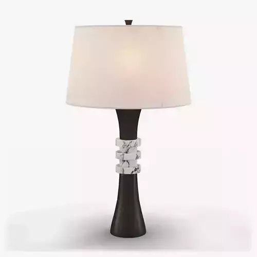 Uttermost Banded Table Lamp Onyx 3D model