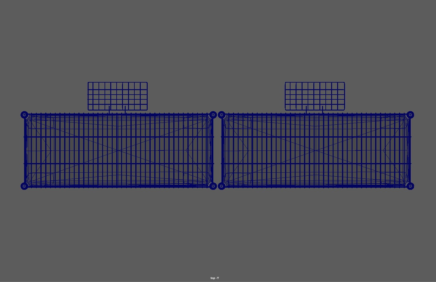 IKEA OMAR shelving storage steel rack unit Low-poly 3D model_8