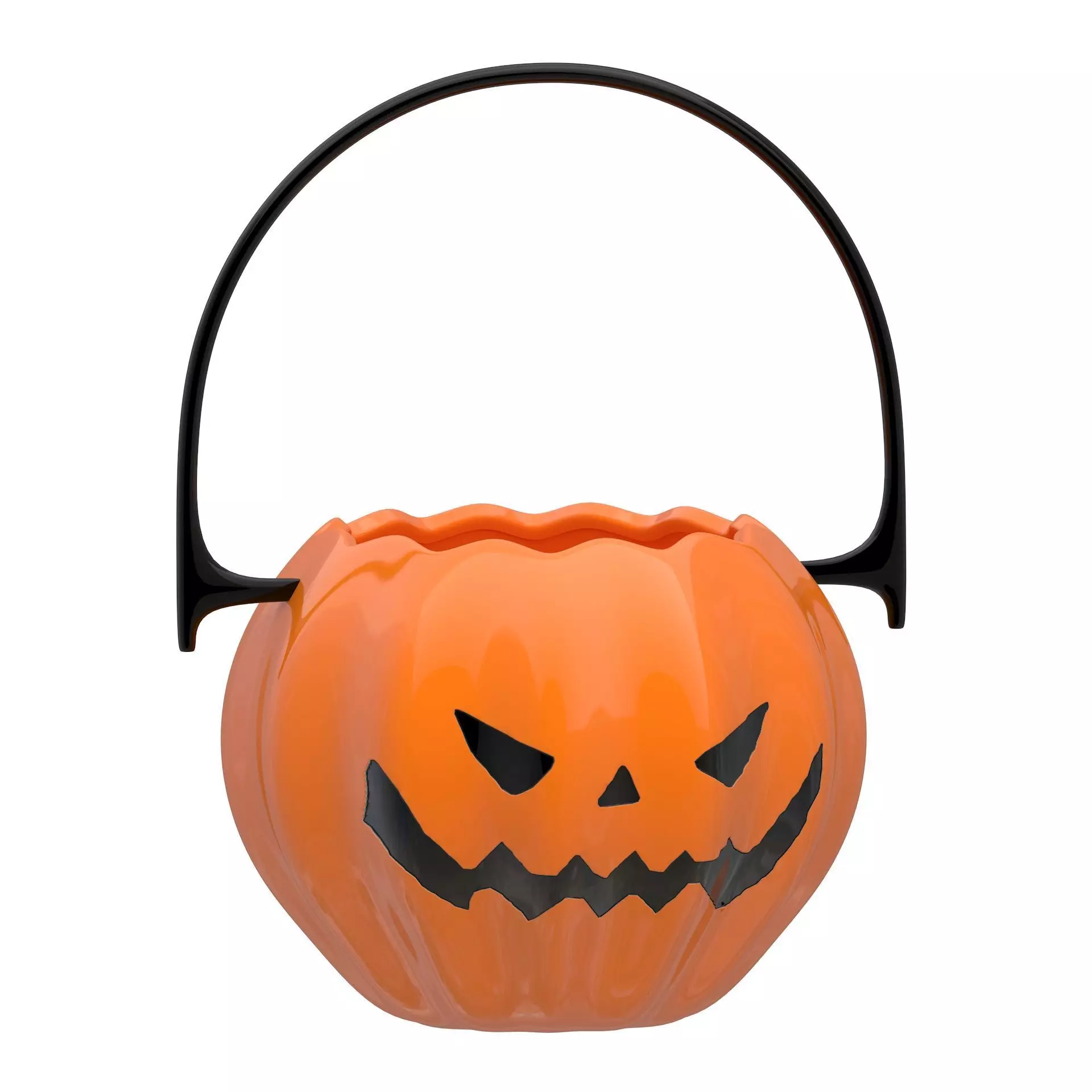 Halloween Bucket 01 3D model_0