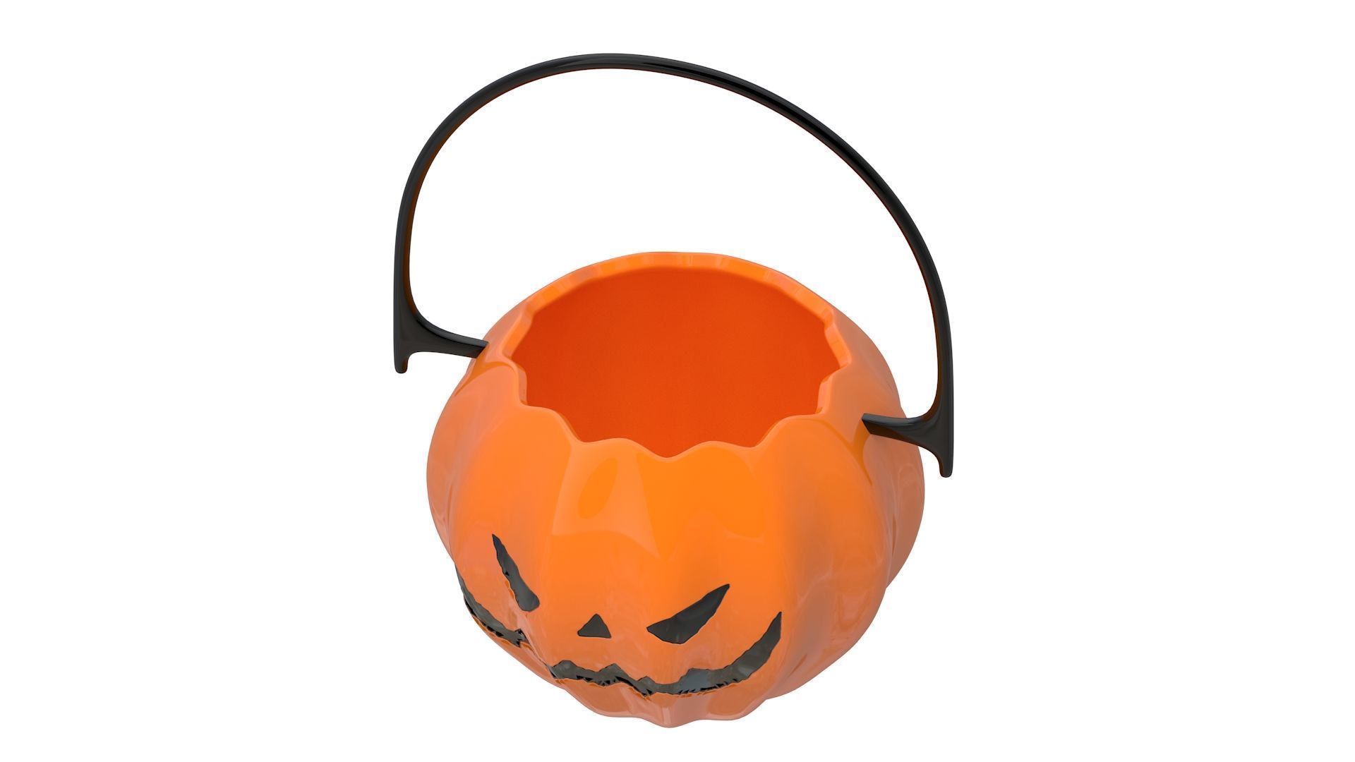 Halloween Bucket 01 3D model_3