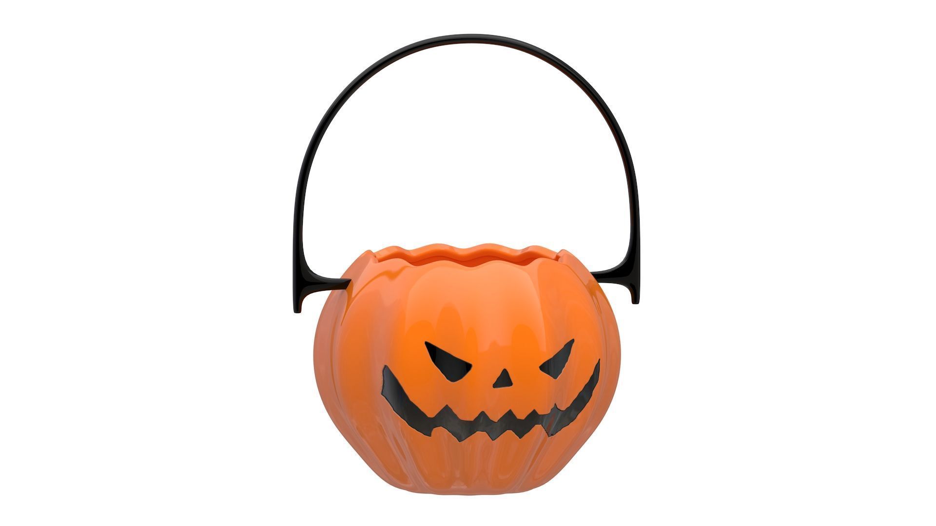 Halloween Bucket 01 3D model_1