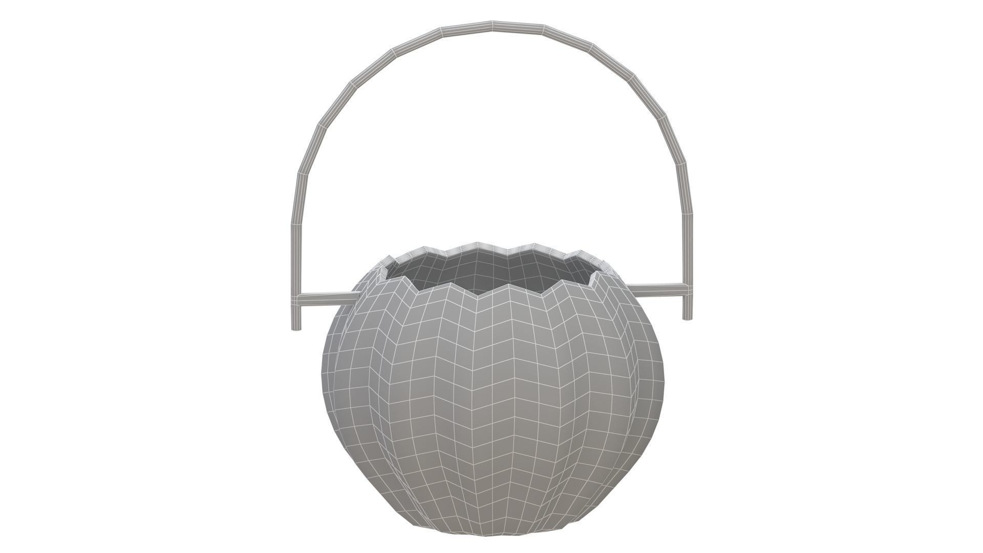 Halloween Bucket 01 3D model_7