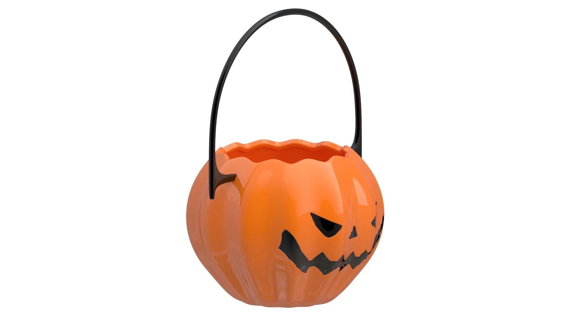 Halloween Bucket 01 3D model_2