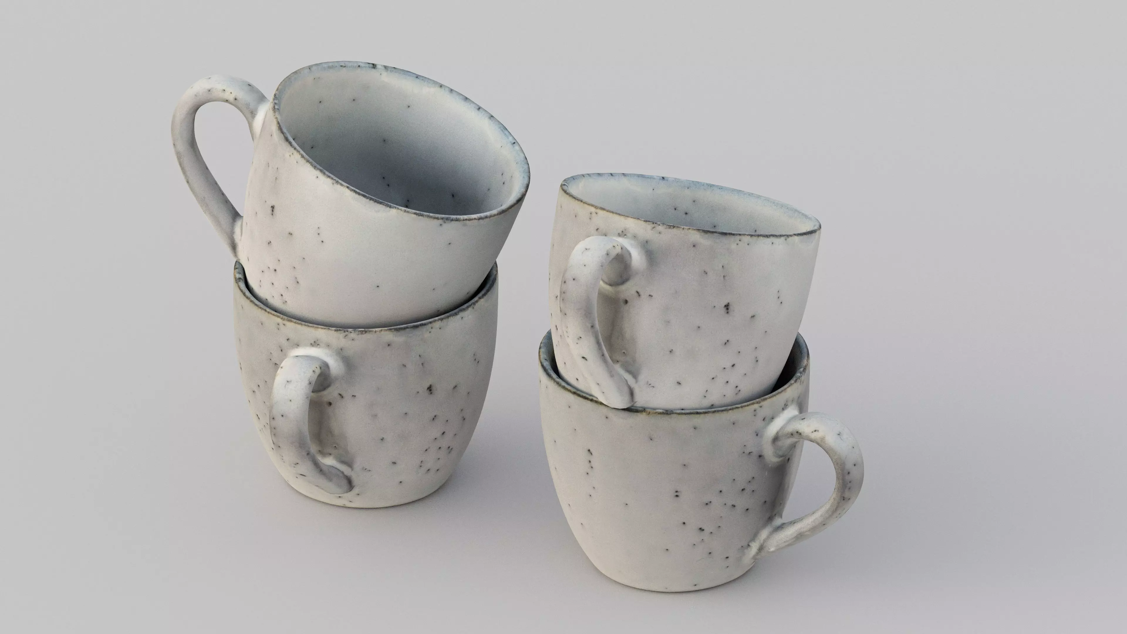 Broste Copenhagen Espresso Cup Low-poly 3D model