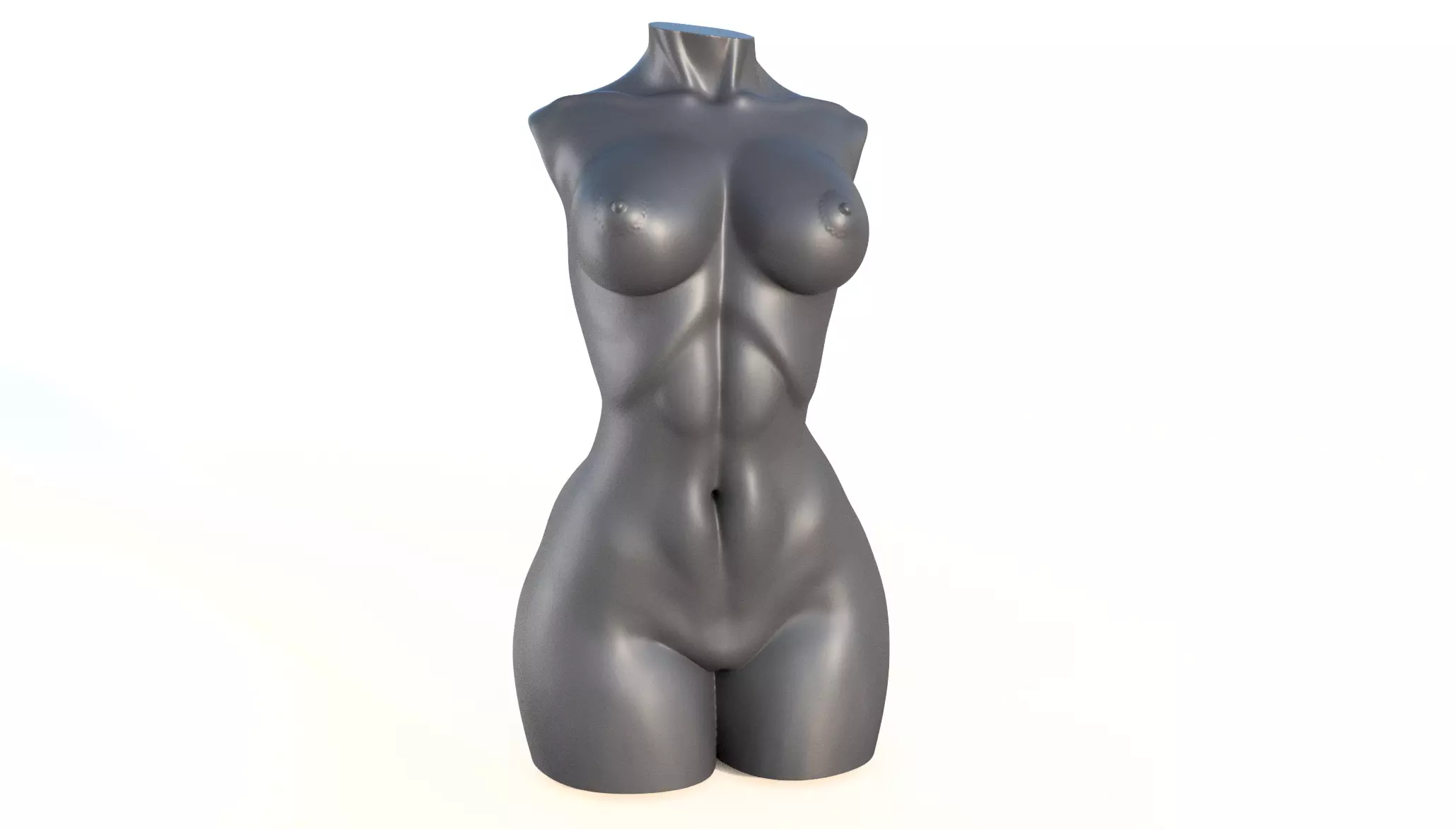 Woman Body Torso 3D print model_0