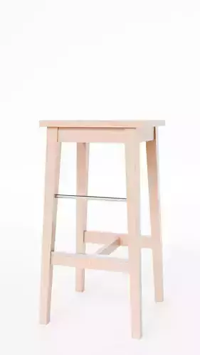 Wood bar stool chair