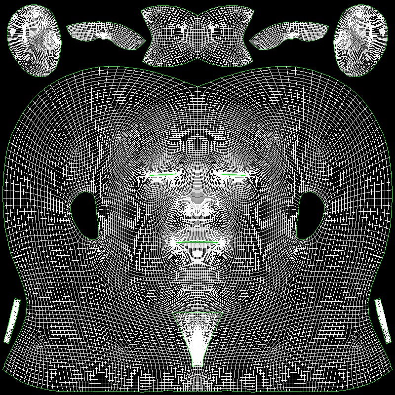 3D Nude Young Girl Low-poly 3D model_8