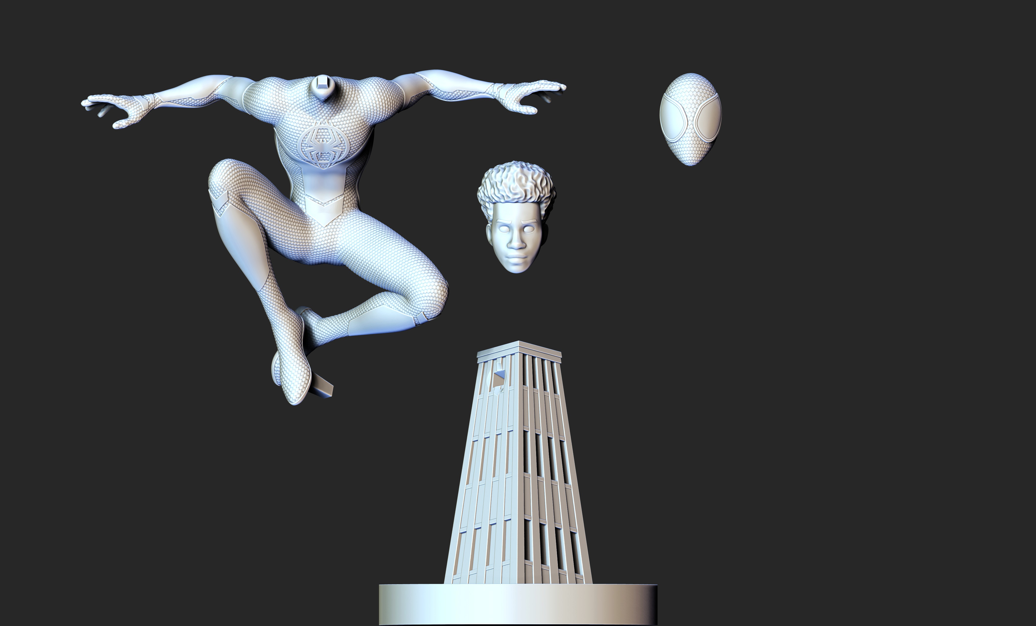 Miles Morales 3D print model_8