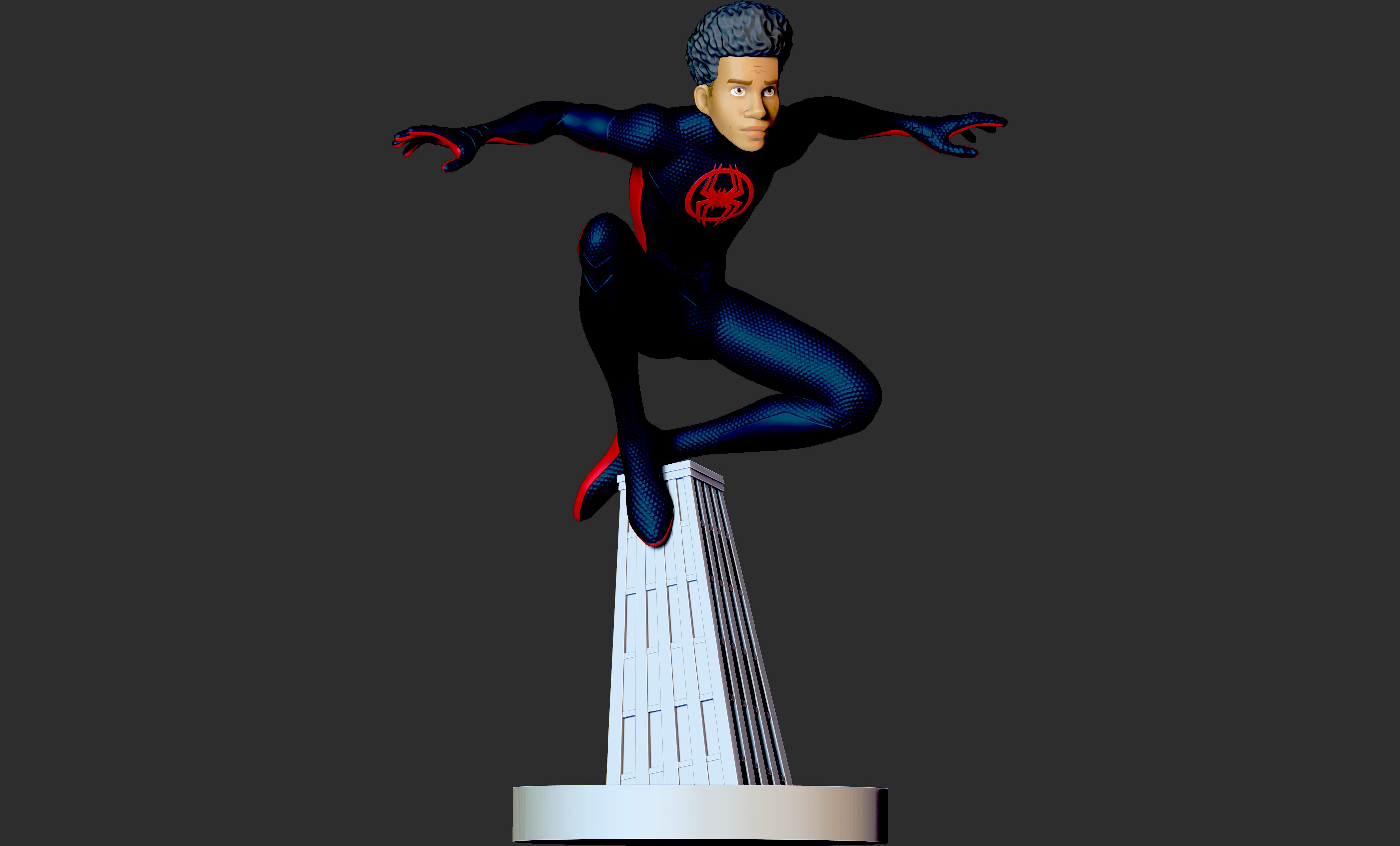 Miles Morales 3D print model_7