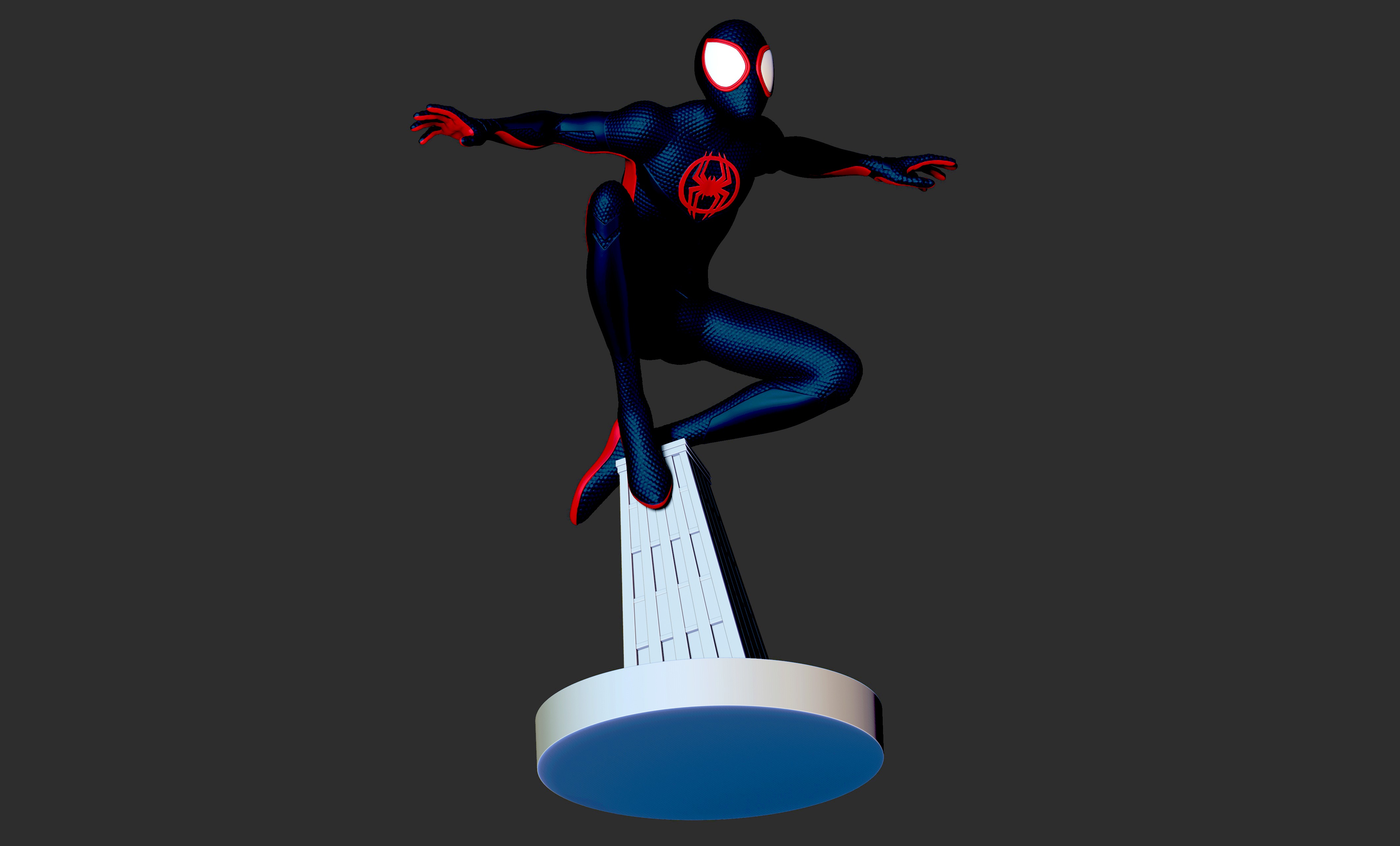 Miles Morales 3D print model_2