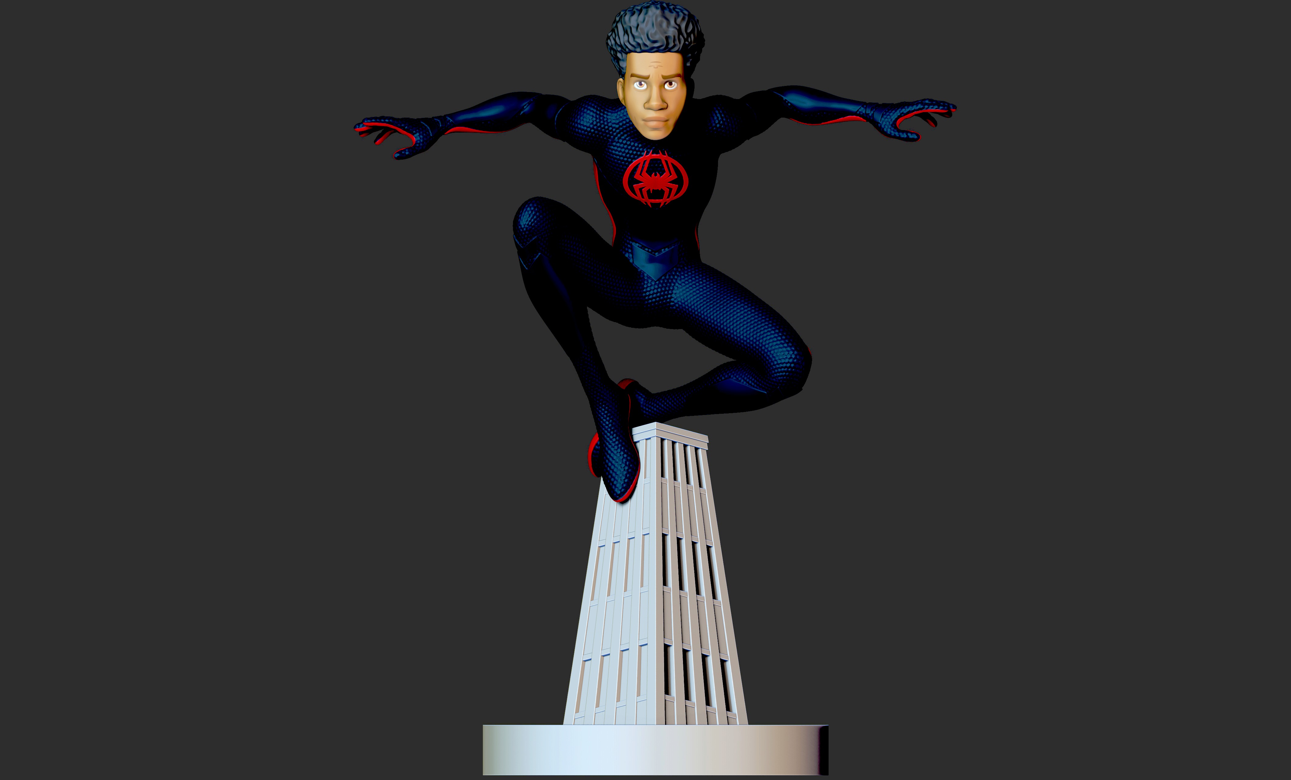 Miles Morales 3D print model_3