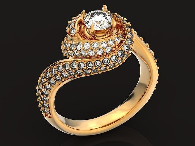 Diamond engagement ring 1430