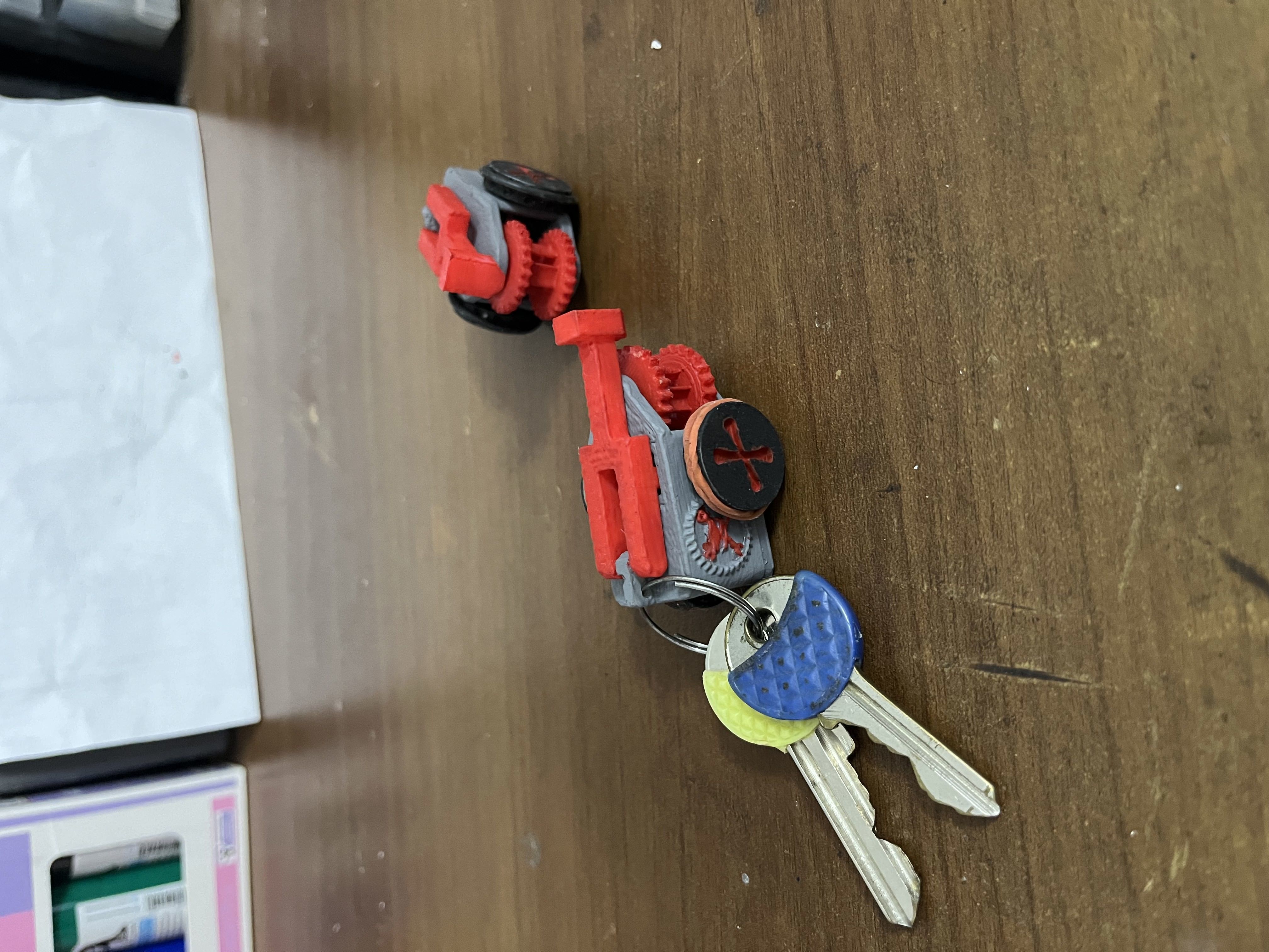 Robot Wars Key Chain 3D print model_6