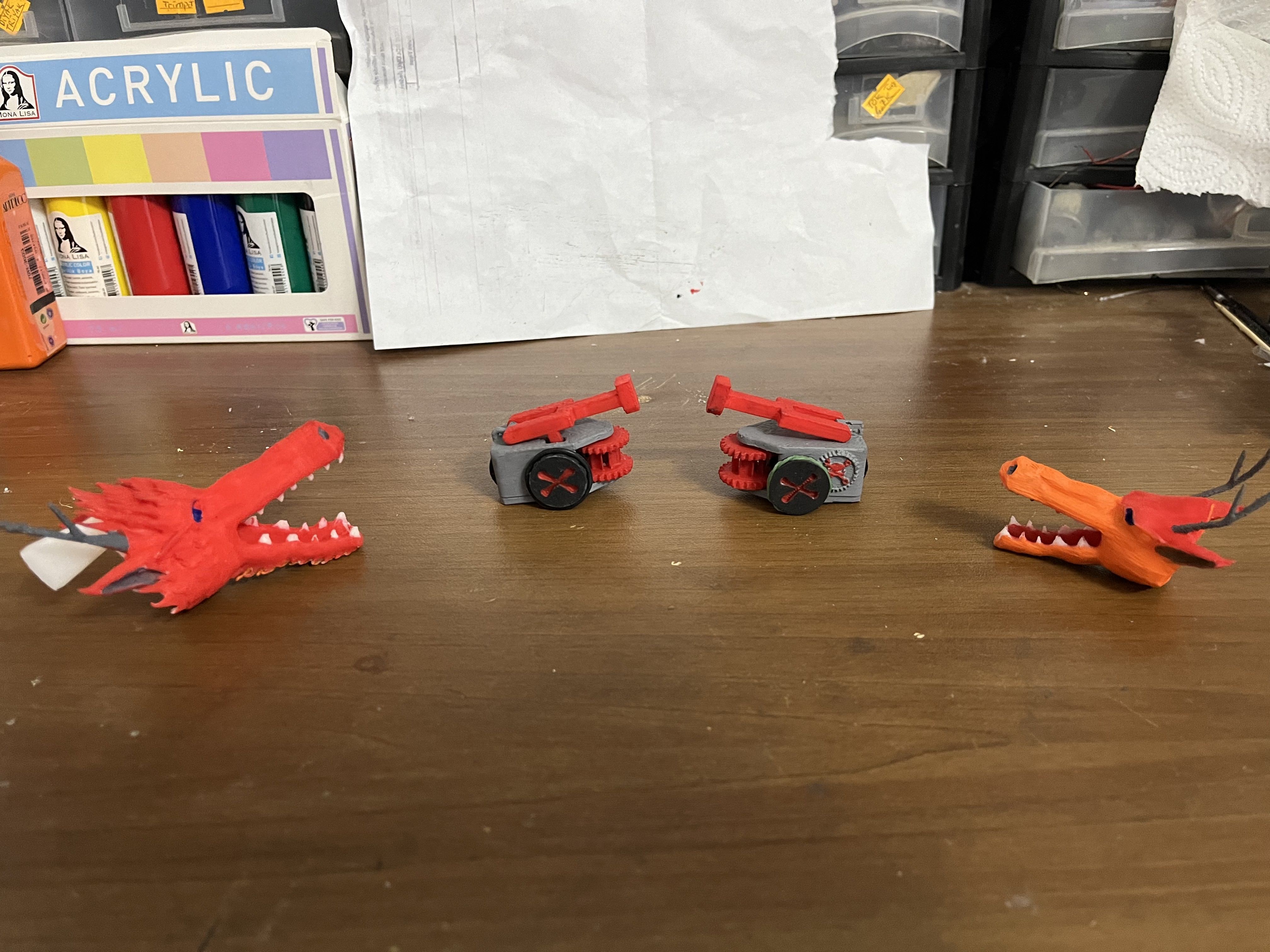 Robot Wars Key Chain 3D print model_2