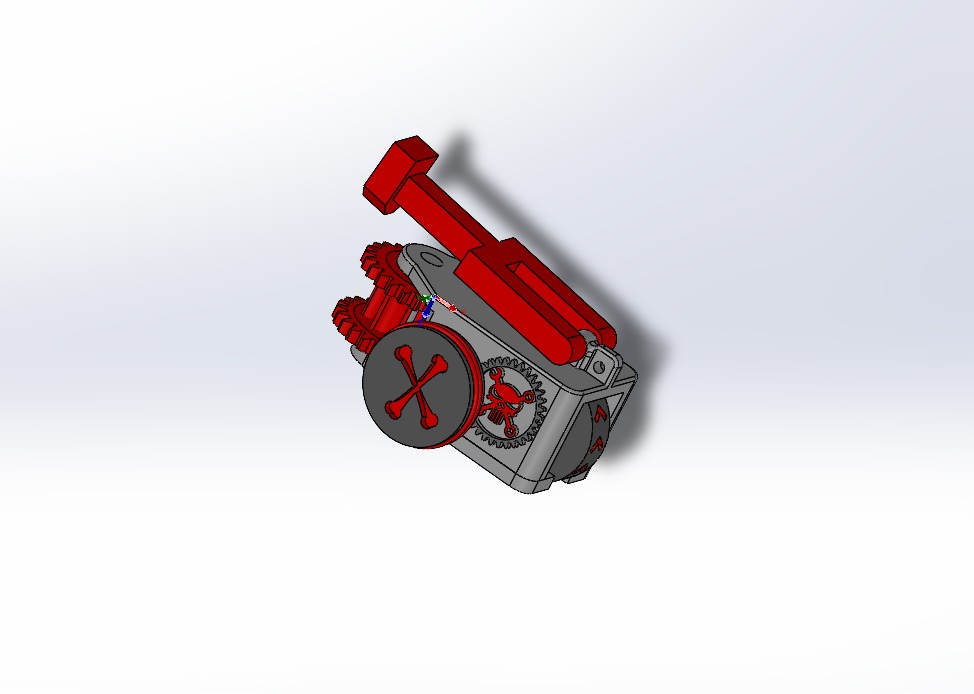 Robot Wars Key Chain 3D print model_19