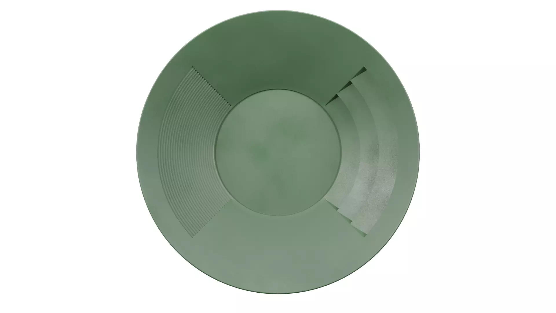 15Inch Gold Mining Pan plasic 3D print model_0