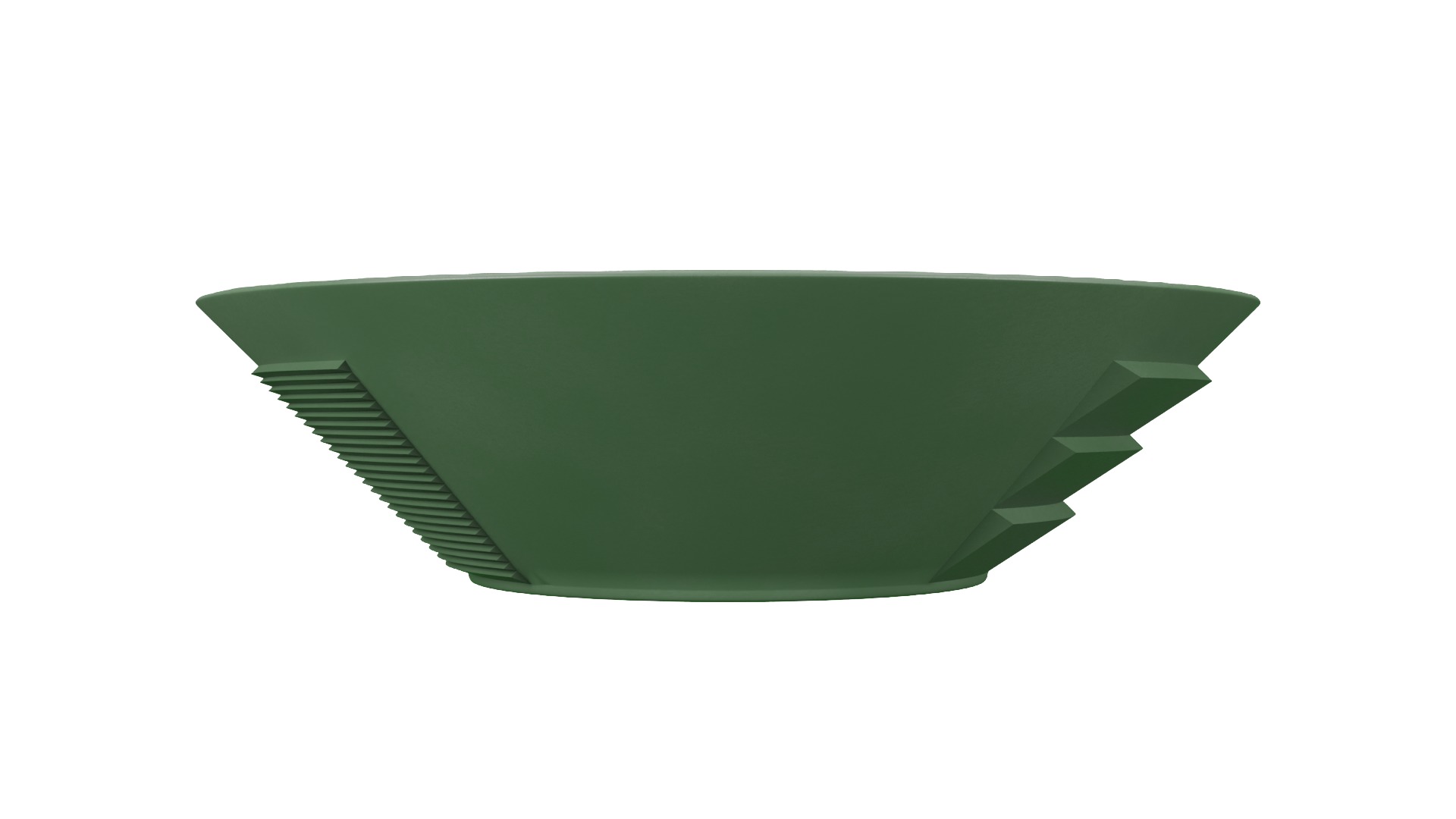 15Inch Gold Mining Pan plasic 3D print model_1