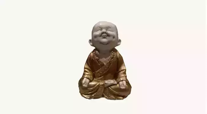 3D Baby Buddah Model