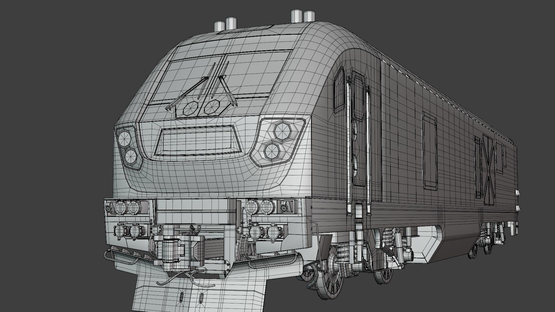Locomotive Siemens SC-44 and SCV-42 3D Model Collection_8