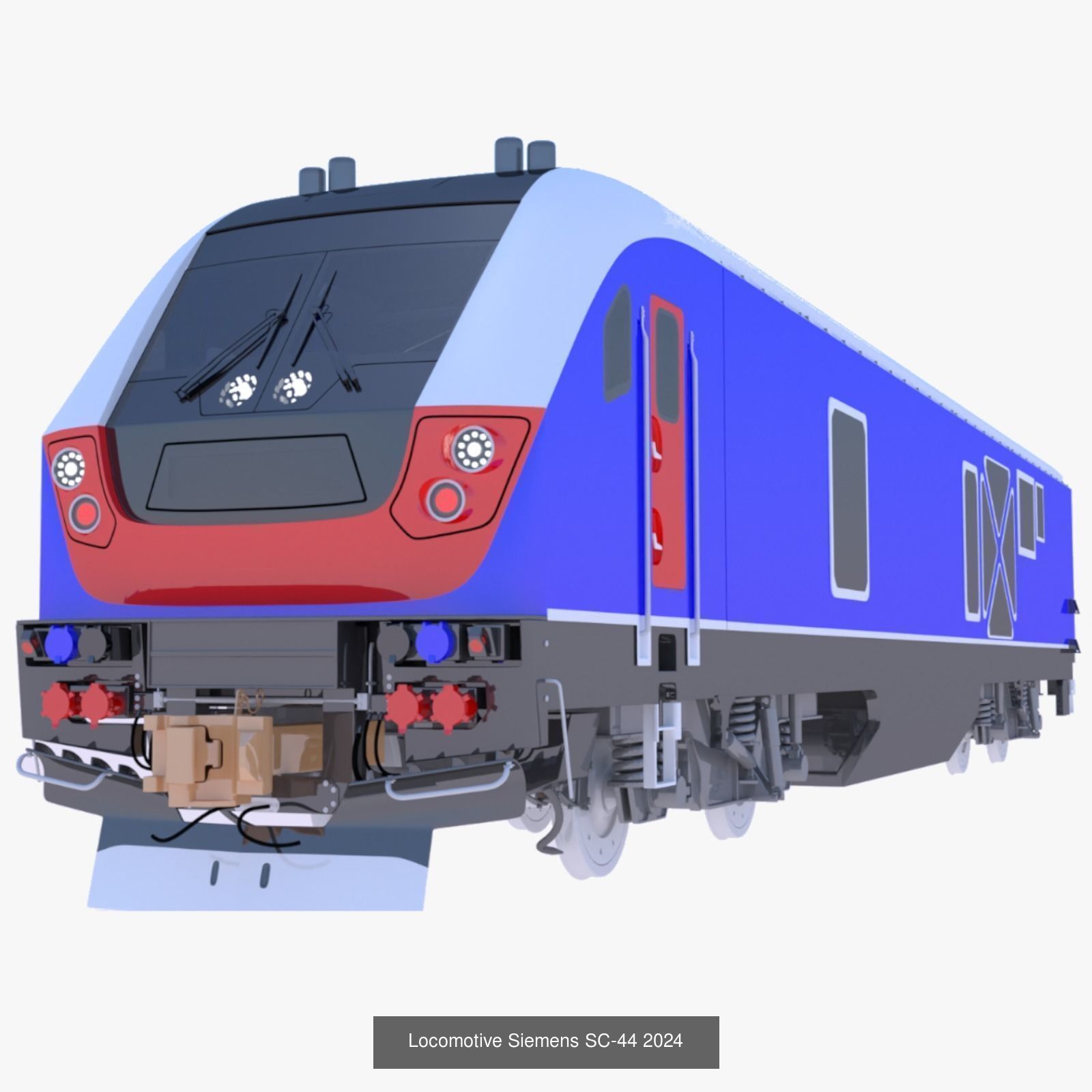 Locomotive Siemens SC-44 and SCV-42 3D Model Collection_7