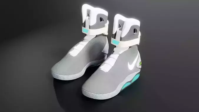  NIKE MAG sneakers 3D model