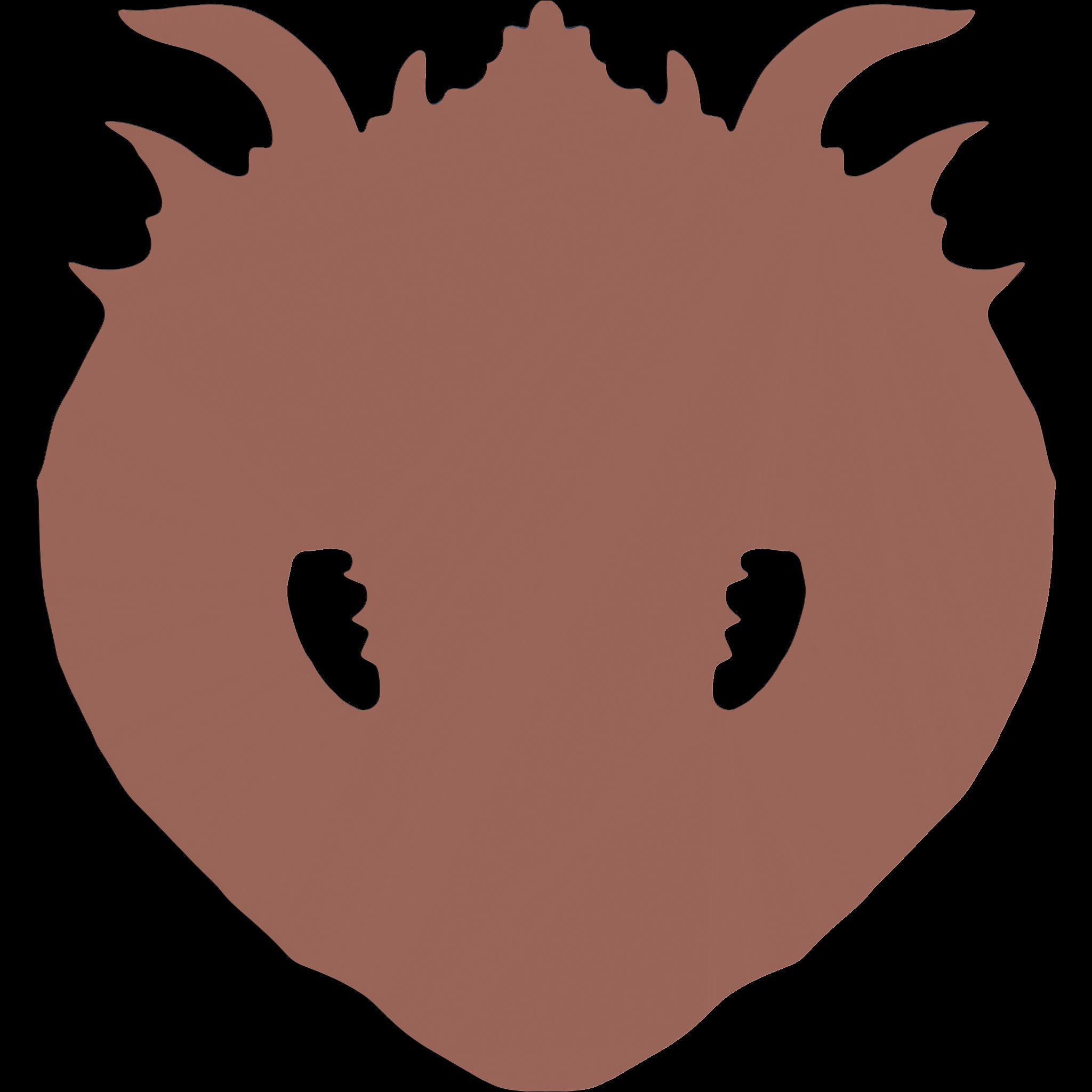 Dragon Head Relief No1 STL file for 3d Printing or CNC 3D print model_6