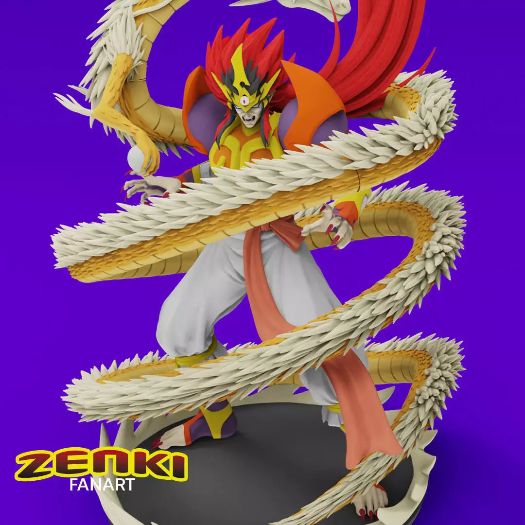 Anime Classics - Zenki the guardian warrior Diorama 3D print model_0