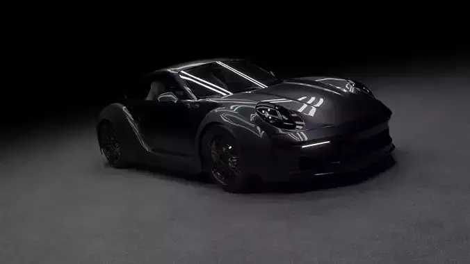 Porsche 911 Carrera with Bodykit