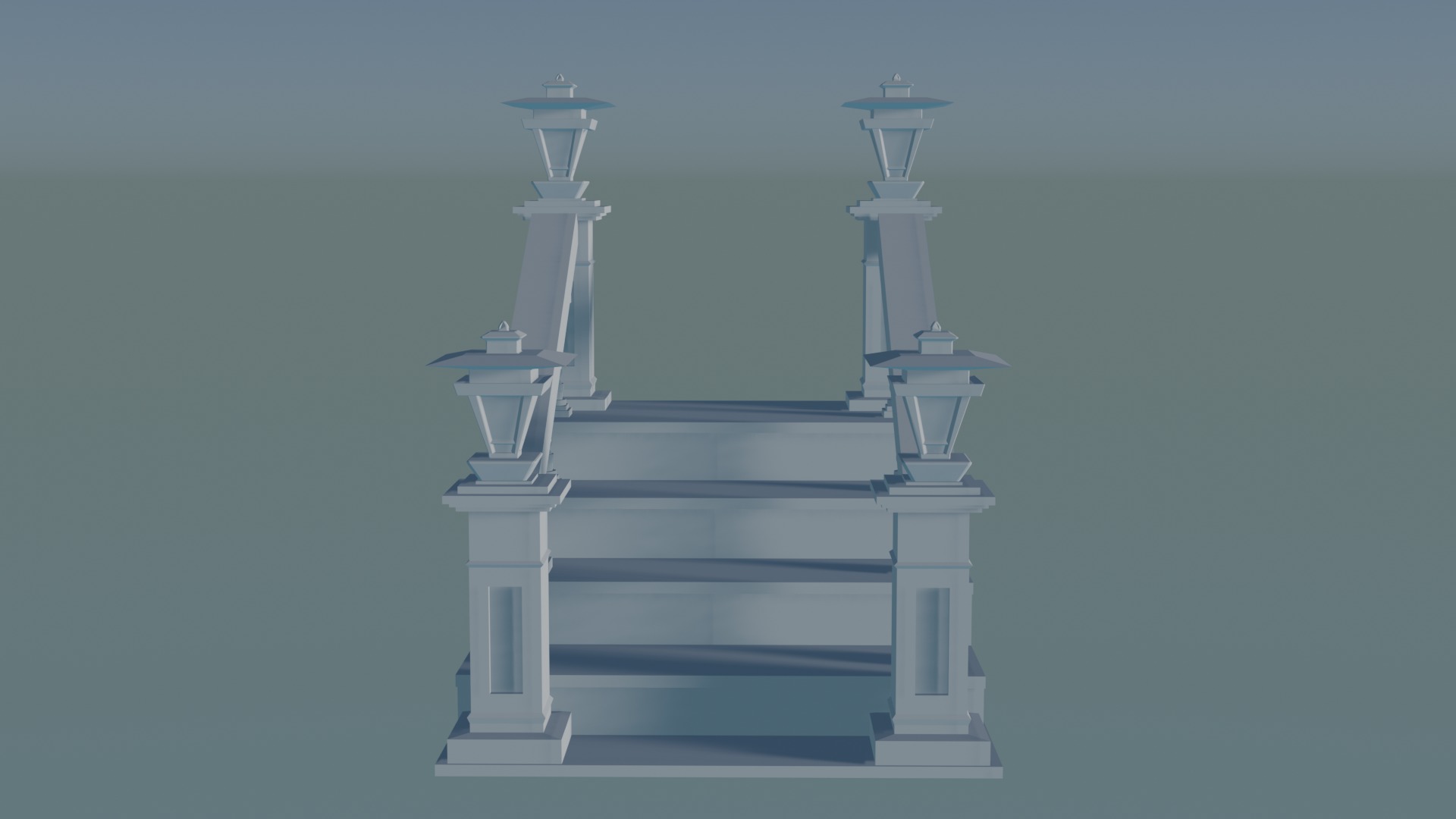 staircase 3D print model_1