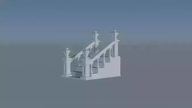staircase 3D print model staircase 3D print model