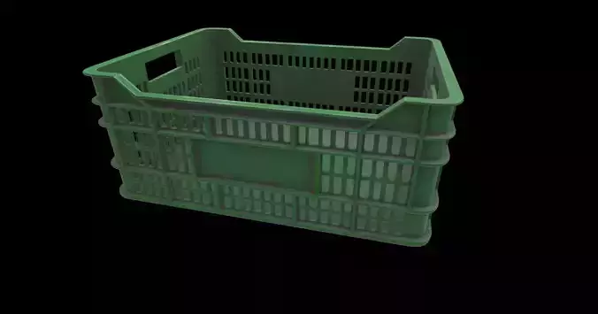 plastic crate container