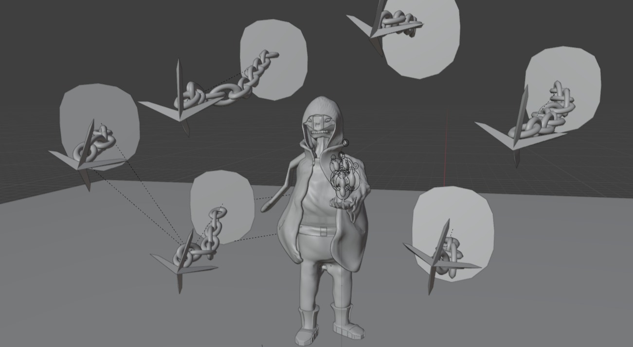 monster Low-poly 3D model_4