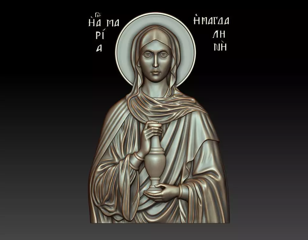Mary Magdalene 2 3D print model